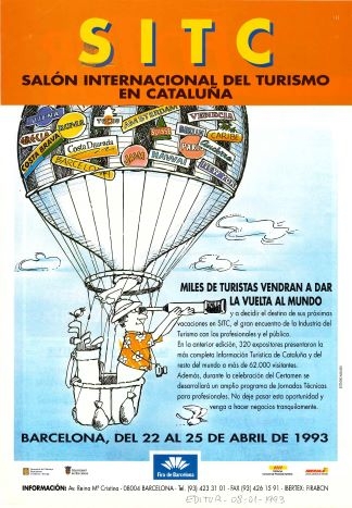 Salon Internacional del Turismo en Catalunya - Barcelona, del 22 al 25 de abril de 1993